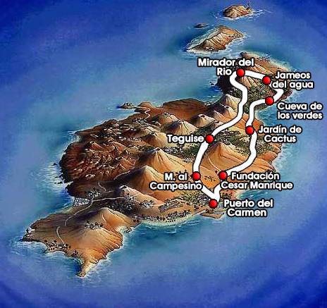 Excursion en Lanzarote - César Manrique